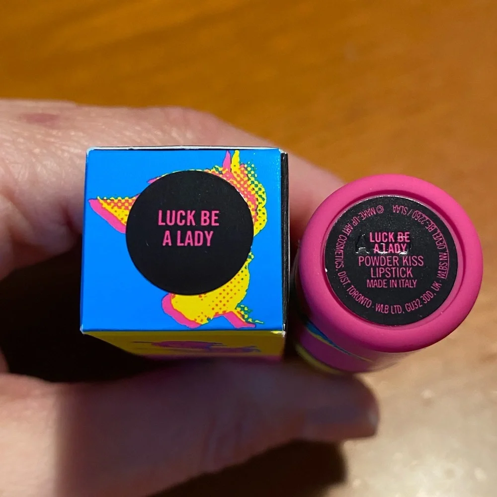 MAC Powder Kiss Lipstick Luck Be A Lady
